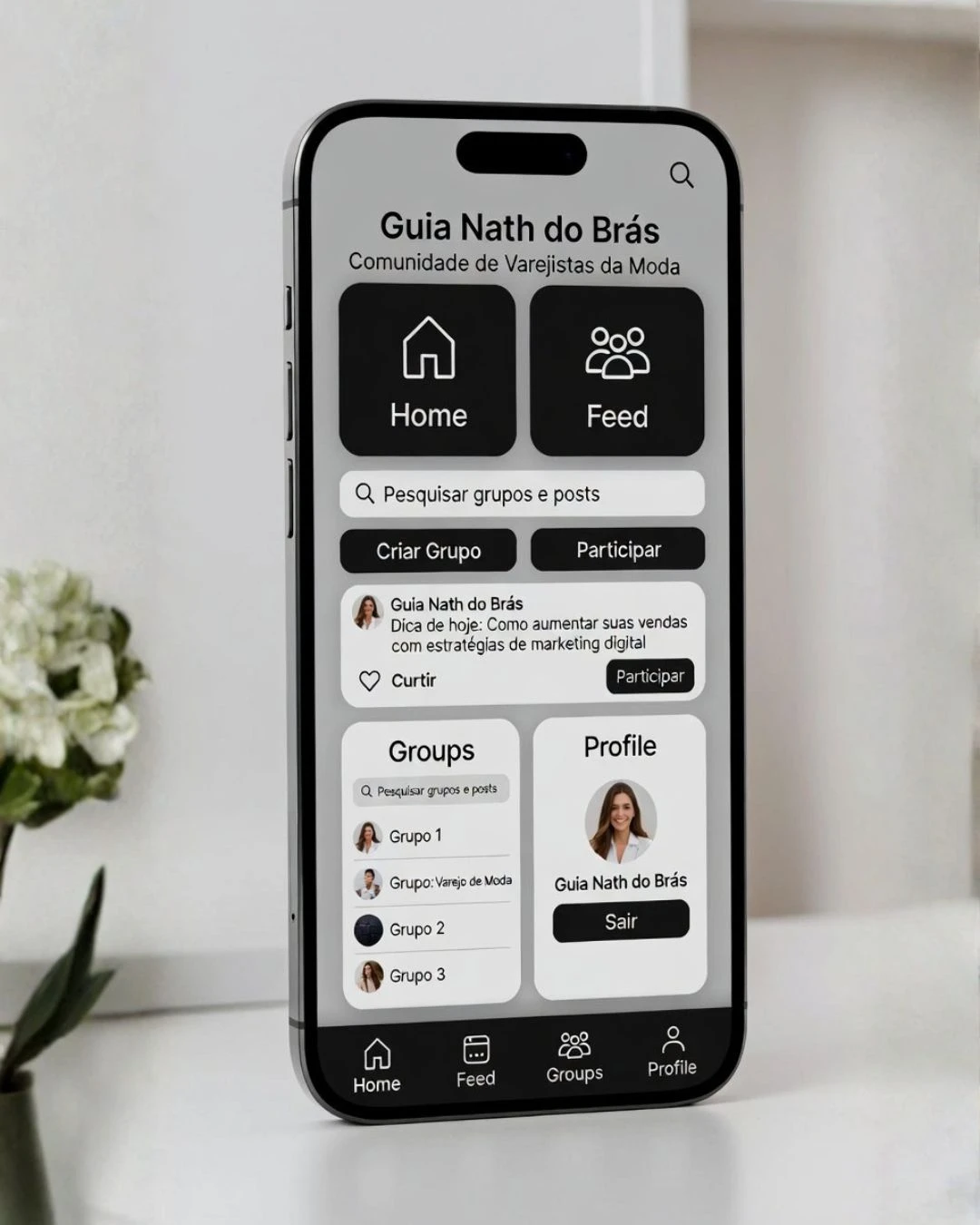 Aplicativo Guia Nath do Brás